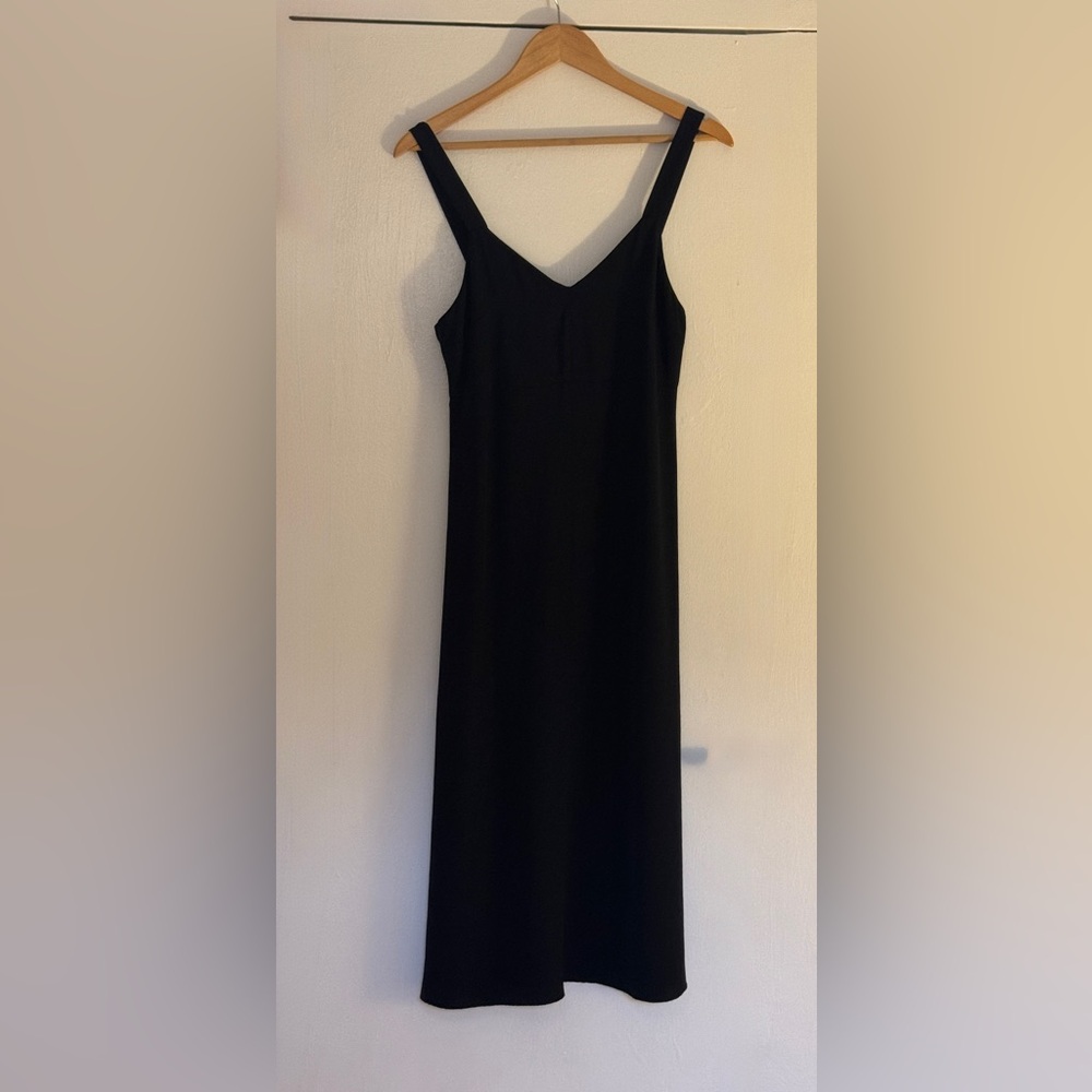 Aritzia Wilfred Black Slip Dress
